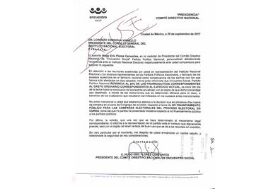 PES renuncia al 20% de sus prerrogativas del 2017