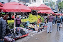 Se desborda ambulantaje en Génova, en la Zona Rosa