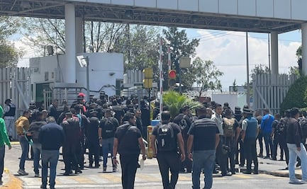 Elementos de la Guardia Nacional protestan en Iztapalapa inconformes por plan de retiro