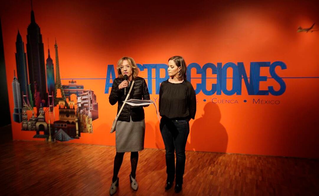 La muestra Abstracciones. Nueva York, París, Cuenca, México, que se inaugura hoy en el Museo de Arte Moderno (MAM).