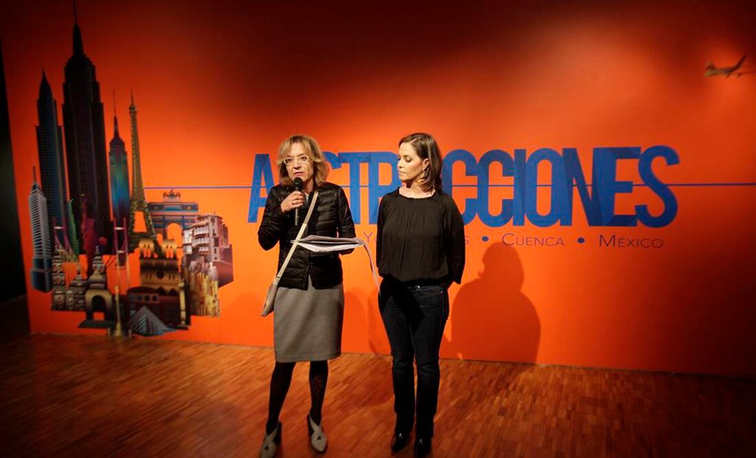 La muestra Abstracciones. Nueva York, París, Cuenca, México, que se inaugura hoy en el Museo de Arte Moderno (MAM).
