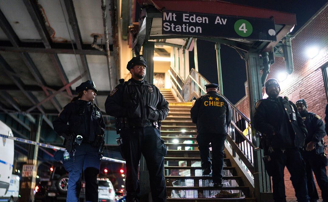 policía de Nueva York ha aumentado la vigilancia. Foto: AFP