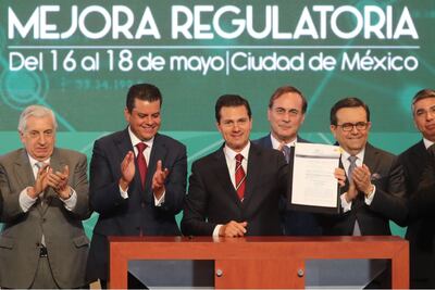 Impunidad y corrupción desaparecen con instituciones que cumplan la ley: Peña Nieto