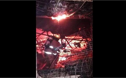 Se incendia tienda comercial en Zacatecas