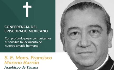 Fallece Francisco Moreno Barrón, arzobispo de Tijuana; gobernadora de Baja California da sus condolencias