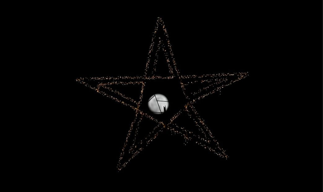 Imagen de la última luna llena del año desde la ciudad de Villahermosa, Tabasco, el miércoles 3 de diciembre de 2025. Foto: Luma López/EL UNIVERSAL