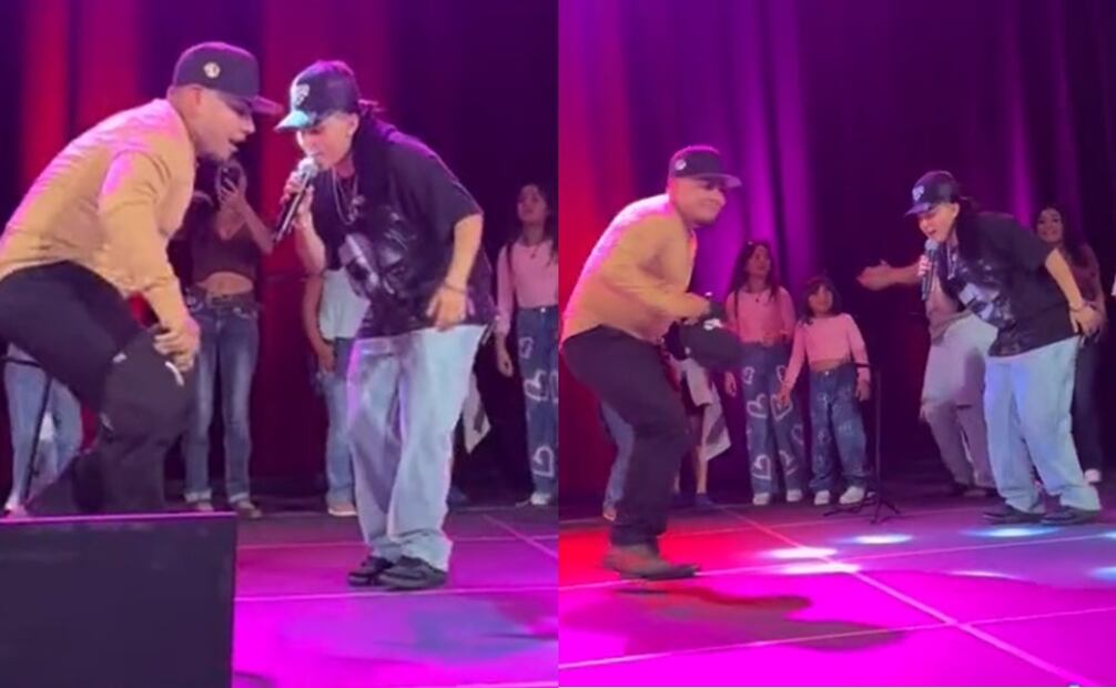 Yahritza interactuando con sus seguidores. Captura vía TikTok @Flor Aragon.