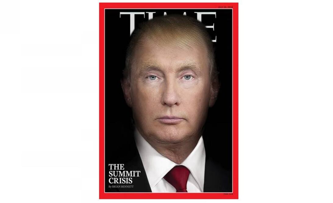 Donald Trump y Vladimir Putin son uno mismo. Foto: Time