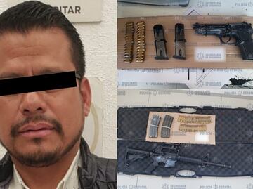 Detienen a motociclista armado en Atizapán de Zaragoza: encañonó a ciudadano