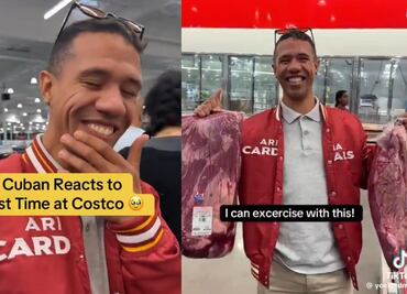 Cubano entra a Costco por primera vez y su reacción se viraliza; “es real”
