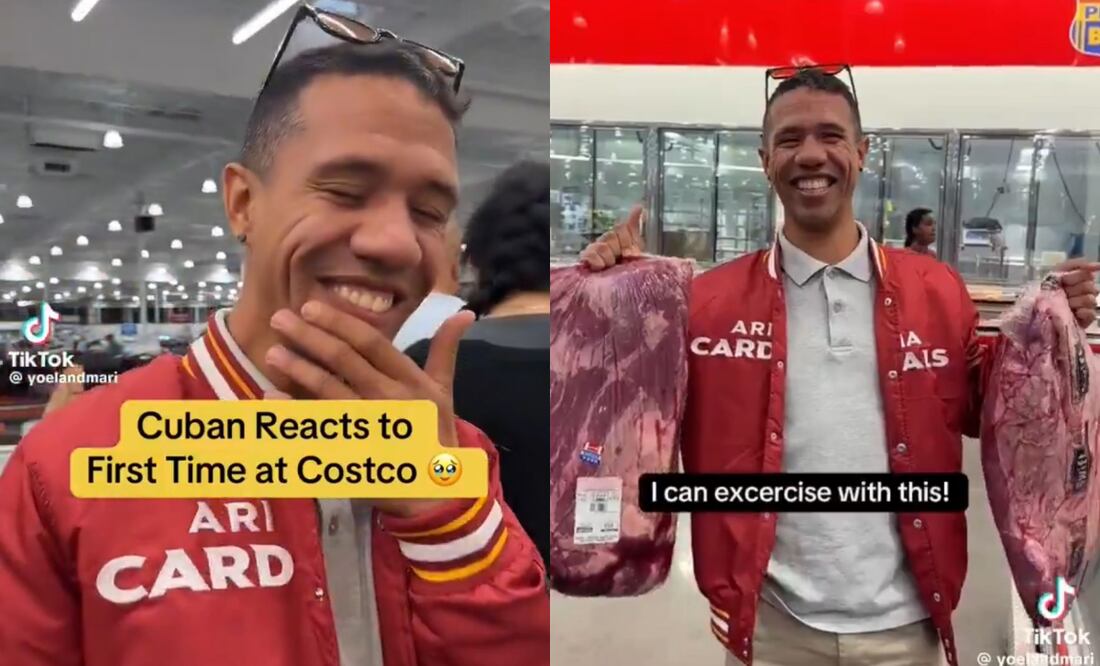 La rección de este joven cubano, se volvió la sensación en redes sociales. Foto: TikTok @yoelandmari