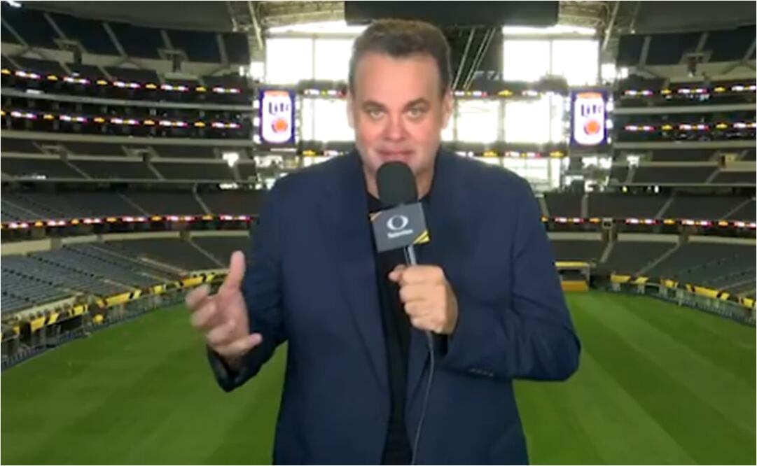 David Faitelson arremetió contra Martinoli y Luis García. FOTO: Captura de video