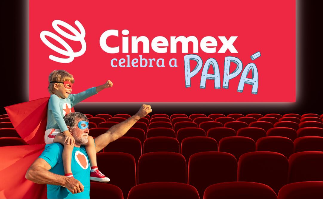 Cinemex anunció la venta de un nuevo combo para conmemorar el Día del Padre. Foto: Archivo. El Universal