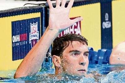 Michael va a sus quintos Olímpicos