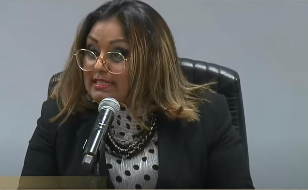 Magistrada Nadia Villanueva Vázquez participó en Foto sobre la reforma judicial. Foto: Captura