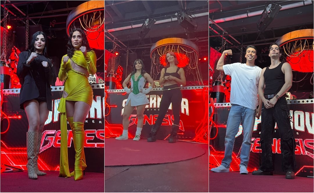 FOTO: DIEGO SALGADO / EL UNIVERSAL - Supernova Genesis: Así se vivió la conferencia de prensa previo a los combates del 26 de abril