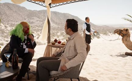 Entre el camello “Hugo”, caguamas y el desierto, Brozo y Loret sueñan un oasis con AMLO 