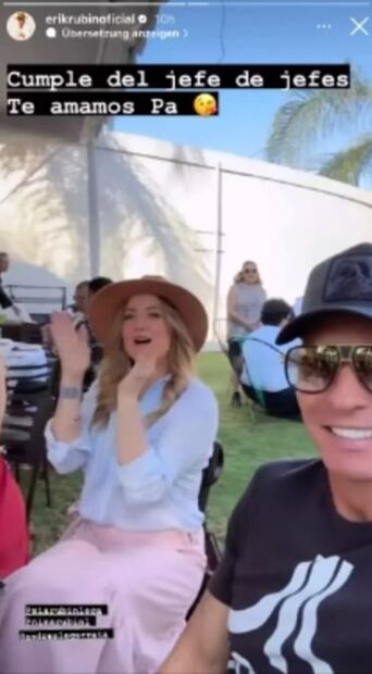 Andrea Legarreta y Erik Rubín reaparecen juntos tras anunciar su separación