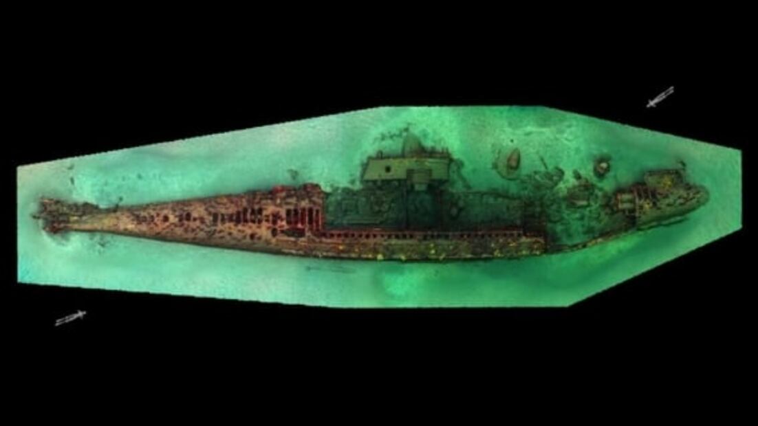 Registran submarino de la Primera Guerra Mundial en costas mexicanas