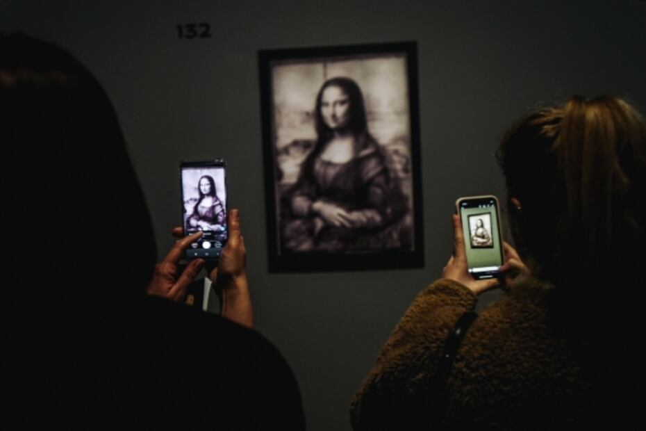 Leonardo da Vinci marca "récord absoluto" con más de un millón en el Louvre