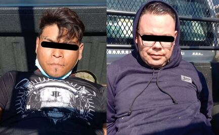 Detienen a dos por portación de fusil de asalto con silenciador en Ecatepec