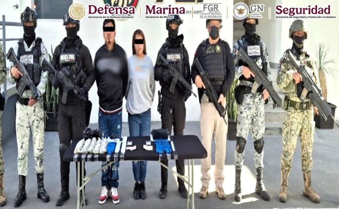 Caen dos ligados al Cártel del Noreste en Nuevo León (15/01/2026). Foto: Especial