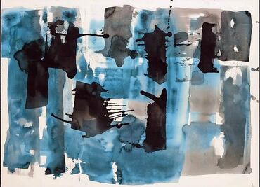 Pintura y poesía: una exposición de Rodrigo Garza Arreola y Ana López–Montes