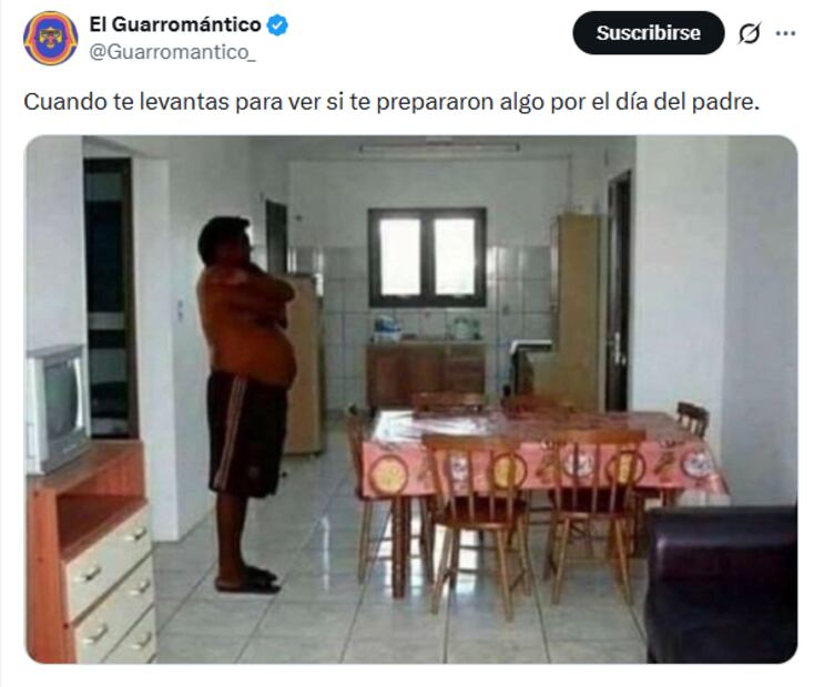 Memes del Día del Padre 2026. Foto: X