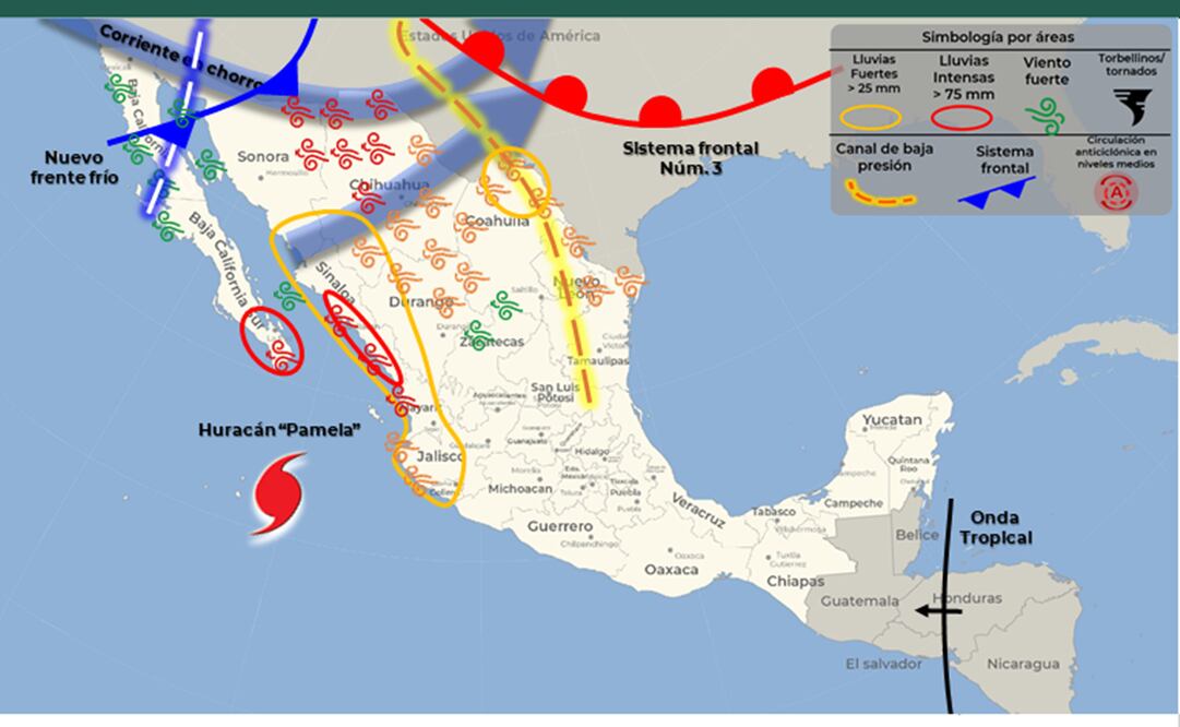 Foto: Twitter @conagua_clima