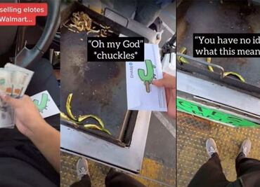 Tiktoker regala 20 mil pesos a vendedor de elotes para visitar a su familia en Navidad