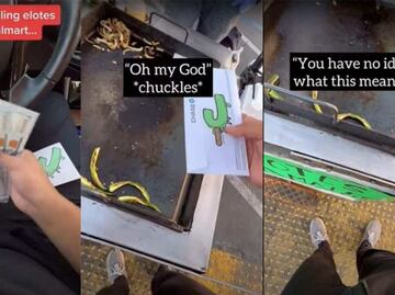 Tiktoker regala 20 mil pesos a vendedor de elotes para visitar a su familia en Navidad