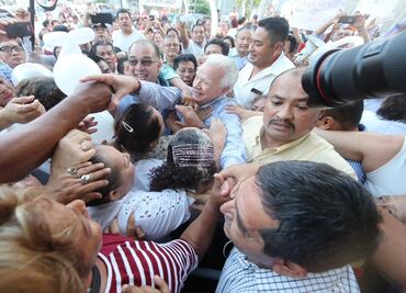 Regresa Granier a Tabasco tras 6 años y un proceso penal