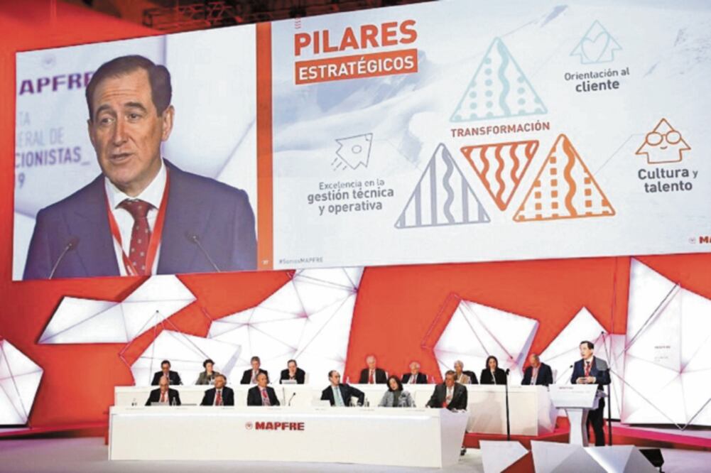 Estrategia de expansión. Previo a la junta de accionistas de Mapfre, se expuso que la firma mantiene sus planes de crecimiento y expansión en México. (CORTESÍA)