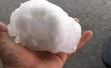 Muere una bebé tras ser golpeada por una bola de granizo en España 