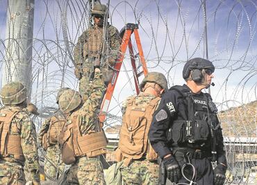 Con marcha, centroamericanos inician proceso de refugio a EU