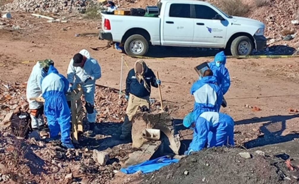 Encuentran fosas clandestinas con restos humanos en 4 municipios de Sonora