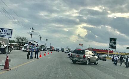 Realizan operativo contra autos ilegales en carretera de Tamaulipas