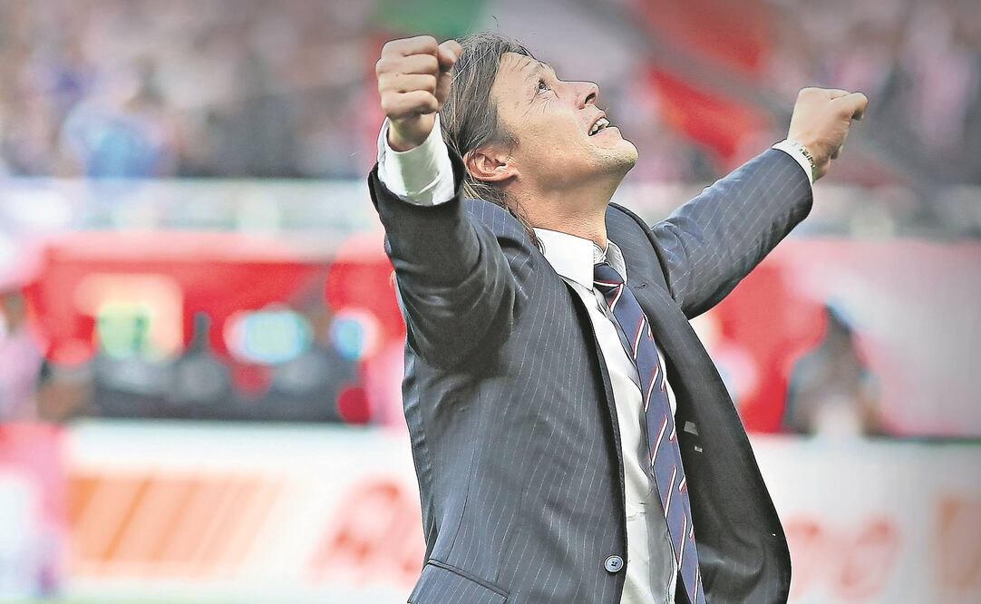 “Estuve siempre convencido de este grupo. La gente lo reconoce. Es el mérito a la humildad y a la unión”: Almeyda (JORGE BARAJAS. IMAGO7)