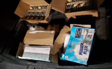 Decomisan más de 5 mil cartuchos en aduana de Nogales, Sonora