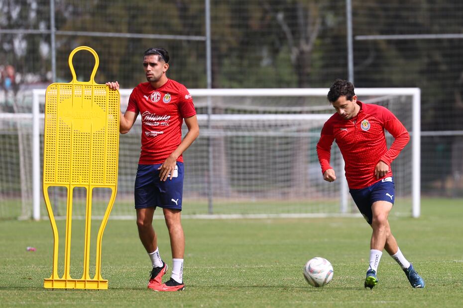 Chivas en entrenamiento, previo a los Cuartos de Vuelta del Apertura 2023 - Foto: @Chivas en X, antes Twitter