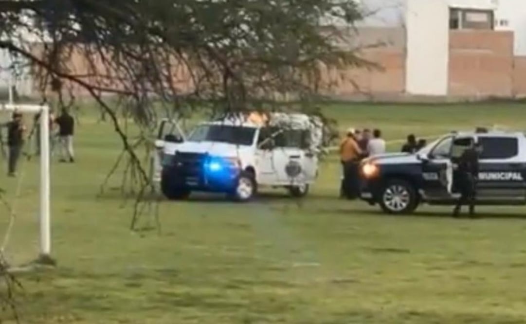 Menor muere por golpe en la cabeza tras caerle una portería en Aguascalientes; estructura no estaba fija.
Foto: Especial.