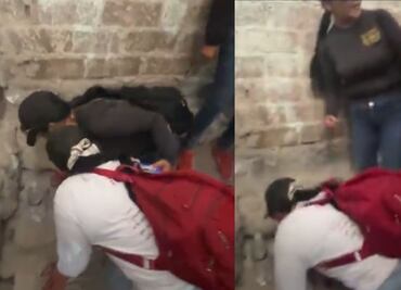 “¡Está hueco!”; madre buscadora rompe en llanto al golpear piso del Rancho Izaguirre en Teuchitlán