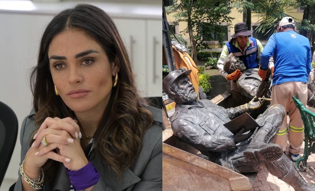 Alessandra Rojo de la Vega responde a críticas por retiro de esculturas. Foto: Especial