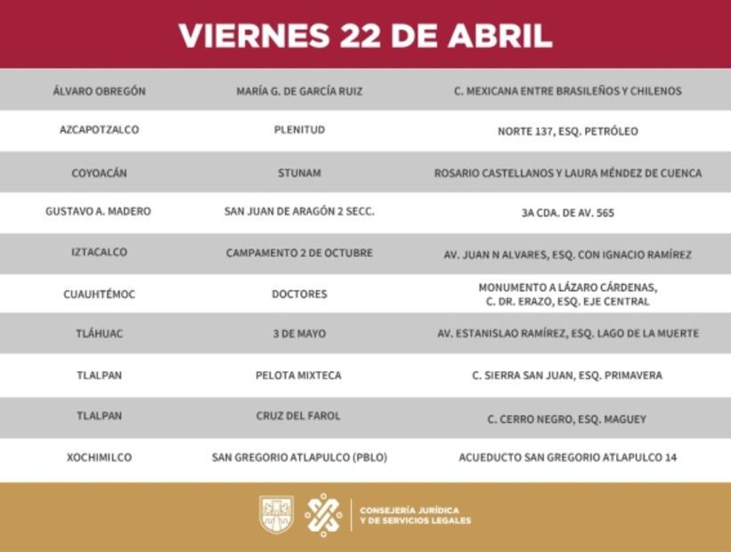 Estas son las Ferias del Bienestar que estarán en tu colonia