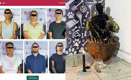 Detienen a dueña de “El Perro Salado”; hallan altar