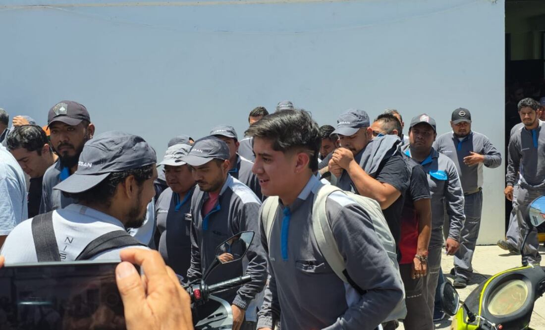 Gobernadora de Morelos busca colocar a trabajadores de Nissan en otras armadoras (30/07/2025). Foto: Especial