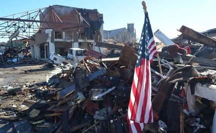 Fábrica de velas en Kentucky reporta 8 fallecimientos tras tornado; cifra inferior a la de autoridades