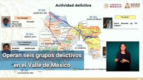 Estos son los seis grupos de la delincuencia organizada que operan en el Valle de México