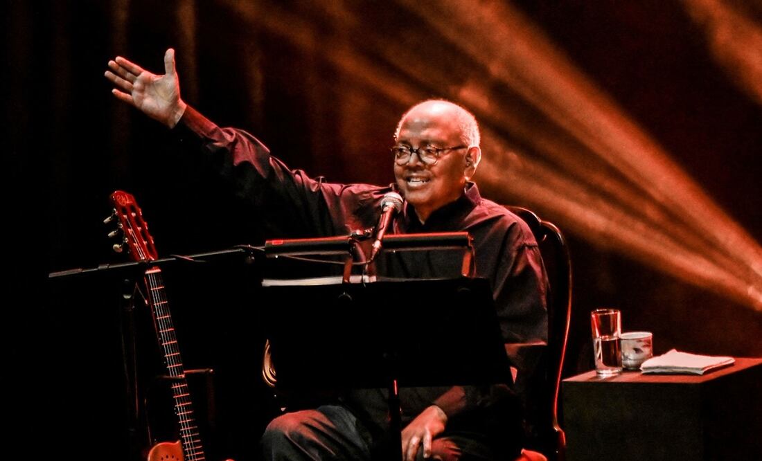 Pablo Milanes es una presentación en Ciudad Deportiva Coliseo, en La Habana. Foto: AFP, archivo