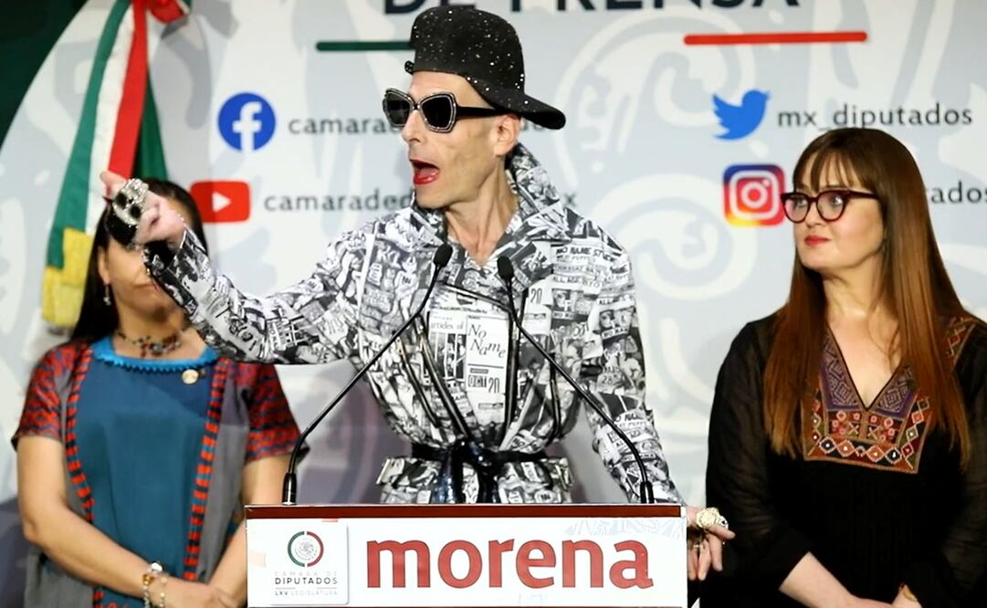 Edy Smol participó en foro en San Lázaro sobre discriminación y violencia en redes sociales. Foto: Captura de pantalla